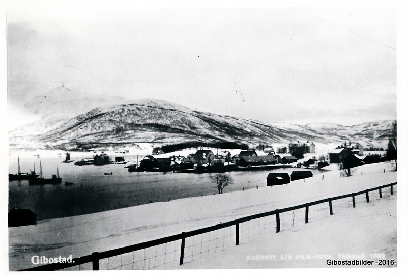 Gibostad 1932. Utgiver Film Foto, Tromsø